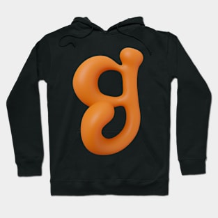 Liquid Type Letter G Hoodie